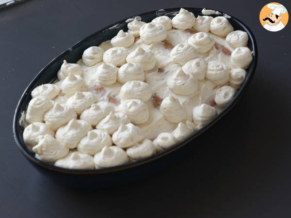 Raffaello-Tiramisu mit gutem Kokosnussgeschmack - Zubereitung Schritt 10