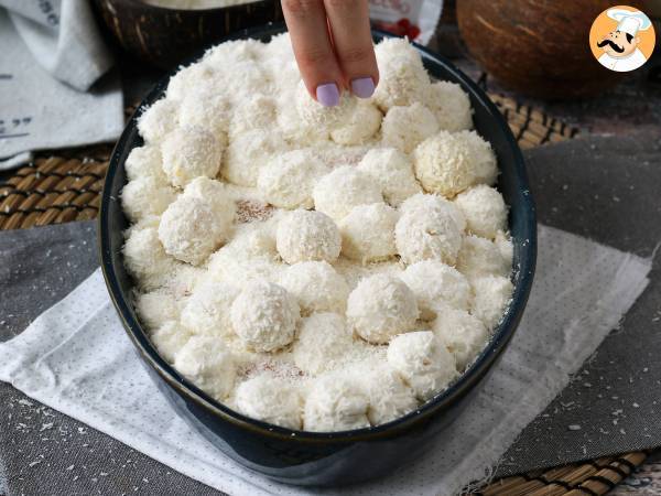 Raffaello-Tiramisu mit gutem Kokosnussgeschmack - Zubereitung Schritt 11