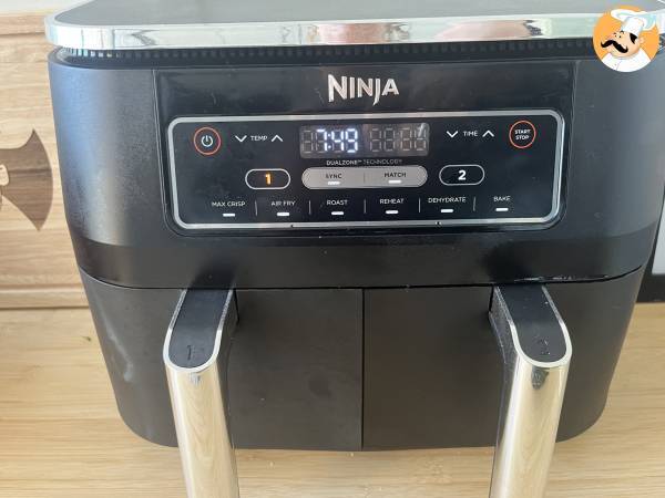 Zucchini-Chips mit Air Fryer - Zubereitung Schritt 5