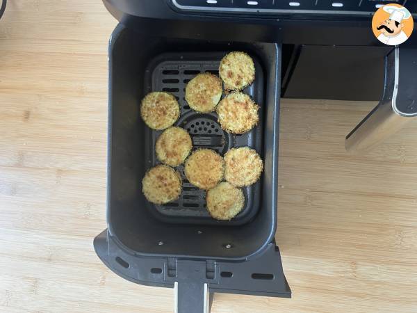 Zucchini-Chips mit Air Fryer - Zubereitung Schritt 6