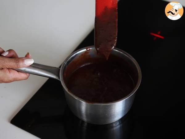 Nega-Maluca-Kuchen mit Brigadeiro-Glasur - Zubereitung Schritt 8