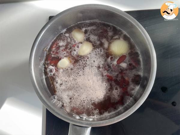 Wie man rote Kidneybohnen in einem normalen Topf kocht - Zubereitung Schritt 4
