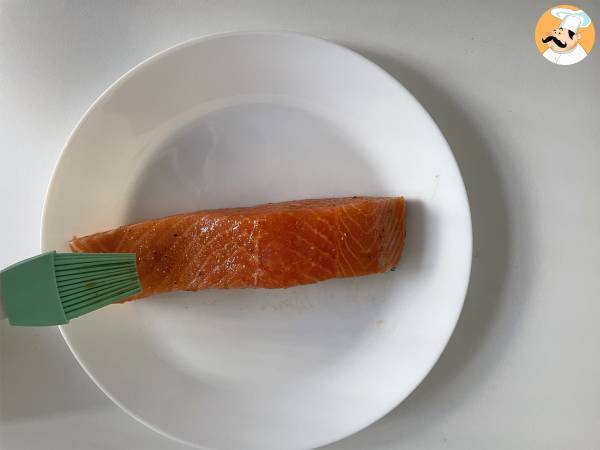 Lachs in der Fritteuse: gesund und geschmacksintensiv - Zubereitung Schritt 2