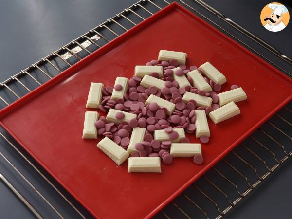 Personalisierte Schokoladentafel, das Last-Minute-Geschenk zum Muttertag! - Zubereitung Schritt 1