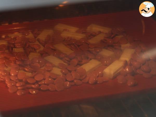 Personalisierte Schokoladentafel, das Last-Minute-Geschenk zum Muttertag! - Zubereitung Schritt 2