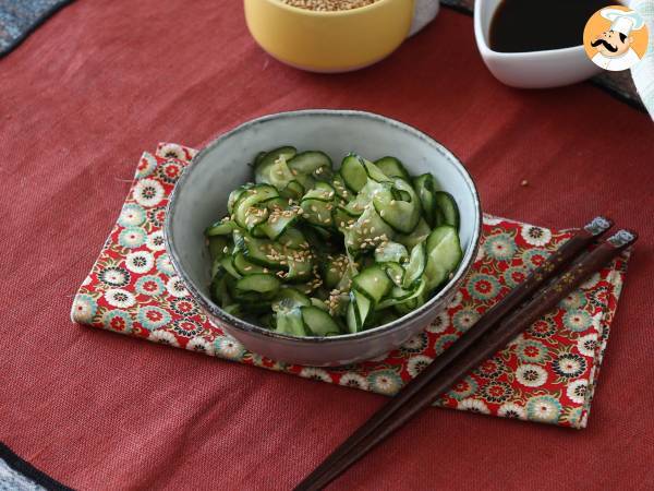 Eingelegter Gurkensalat auf japanische Art - Zubereitung Schritt 5