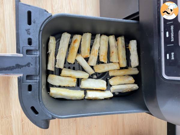 Luftgetrockneter Maniok: ein knuspriger und gesunder Snack - Zubereitung Schritt 4