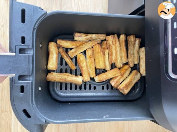 Luftgetrockneter Maniok: ein knuspriger und gesunder Snack - Zubereitung Schritt 5