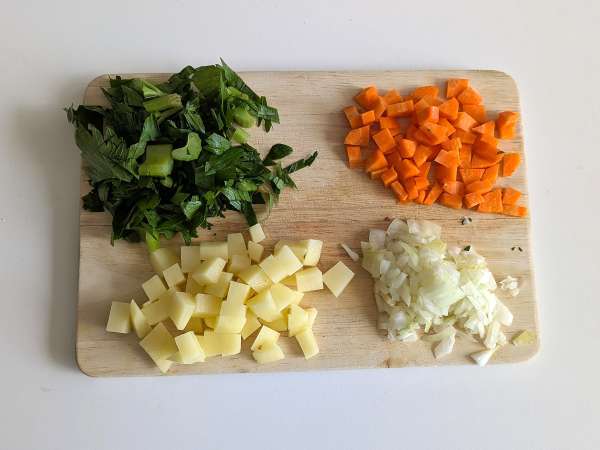 Pasta e fagioli alla veneta: Großmutters cremiges und leckeres Rezept - Zubereitung Schritt 2