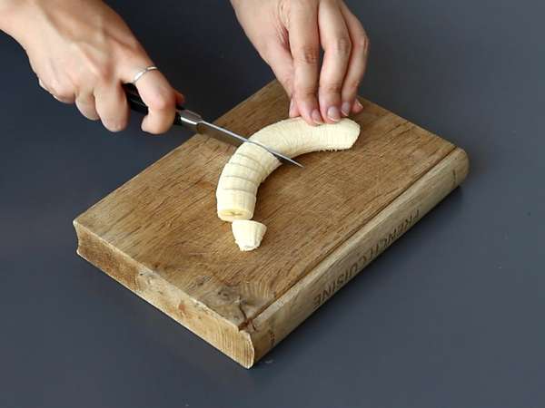 Whey-Eis mit Vanille, proteinreich, schnell und mit nur 3 Zutaten! - Zubereitung Schritt 1