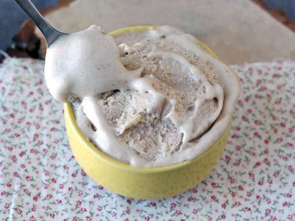 Whey-Eis mit Vanille, proteinreich, schnell und mit nur 3 Zutaten! - Zubereitung Schritt 4