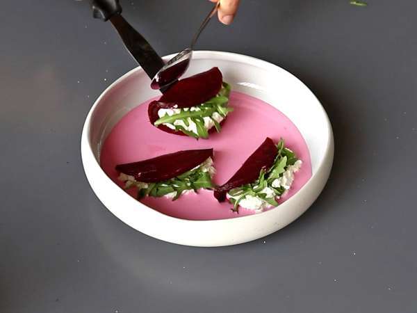 Rote-Bete-Ravioli, eine einfache und elegante Vorspeise - Zubereitung Schritt 5