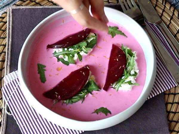 Rote-Bete-Ravioli, eine einfache und elegante Vorspeise - Zubereitung Schritt 6