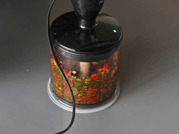 Lavash Kebab-Spieße mit Tortillas, einfach im Airfryer zubereitet! - Zubereitung Schritt 2