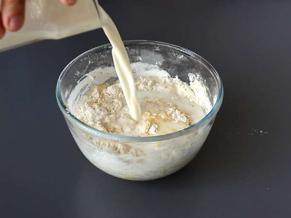 Pancakes nach Art der Zimtrolle, für Zimtliebhaber - Zubereitung Schritt 3