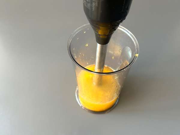 Mango-Sago, das asiatische Dessert mit Tapioka und Mango, das durch seine Einfachheit besticht. - Zubereitung Schritt 7