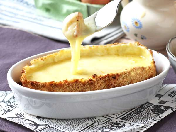 Panierte Götterspeise mit Airfryer-Granulatkartoffeln - Zubereitung Schritt 7