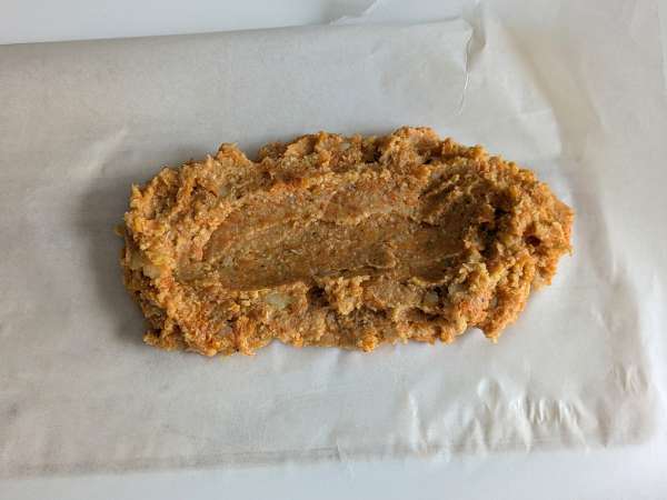 Kürbis-Hackbraten mit Champignons und Scamorza-Käse: leckeres und einfaches Rezept zum Überbacken - Zubereitung Schritt 8