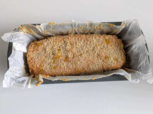 Kürbis-Hackbraten mit Champignons und Scamorza-Käse: leckeres und einfaches Rezept zum Überbacken - Zubereitung Schritt 12