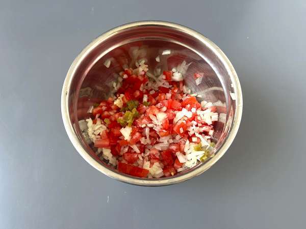 Huevos Rancheros: das kultige und schmackhafte mexikanische Rezept - Zubereitung Schritt 1