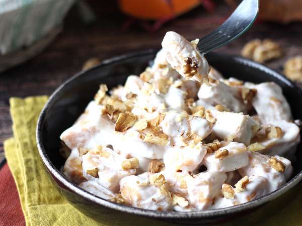 Cremige Kürbisgnocchi mit Philadelphia und knackigen Walnüssen - Zubereitung Schritt 8