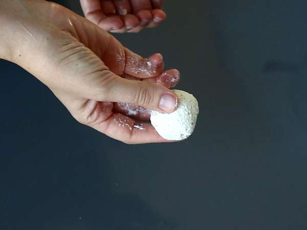 Aperitif-Aufstrich in Kürbisform, perfekt für Halloween! - Zubereitung Schritt 2