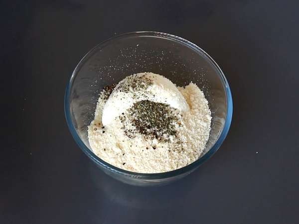 Käsebällchen für den Aperitif - Zubereitung Schritt 1