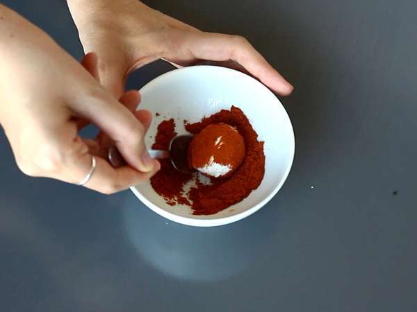 Käsebällchen für den Aperitif - Zubereitung Schritt 3