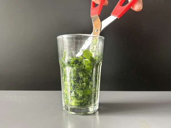 Kleine Flans mit Spinat und Pilzen - Zubereitung Schritt 3