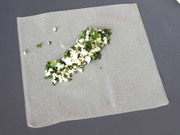 Hausgemachte libanesische Rikakats - im Air Fryer zubereitet - Zubereitung Schritt 2