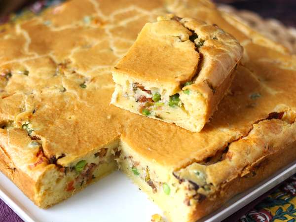 Sardinen-Cake: ein einfaches, saftiges und geschmackvolles Rezept - Zubereitung Schritt 11