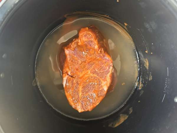 Pulled Pork oder Pulled Pork mit dem Cookeo - Zubereitung Schritt 3