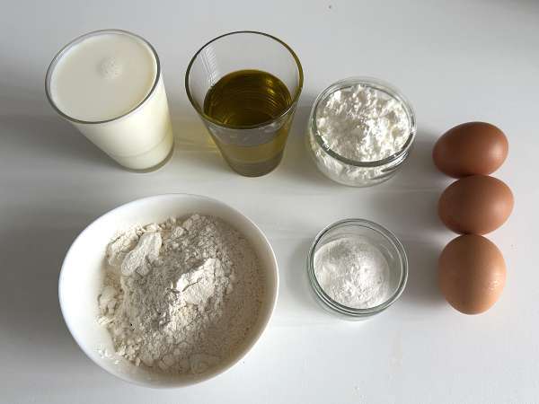 Salzkuchenteig aus dem Mixer: einfach, schnell und ultrafluffig - Zubereitung Schritt 1