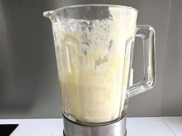 Salzkuchenteig aus dem Mixer: einfach, schnell und ultrafluffig - Zubereitung Schritt 5