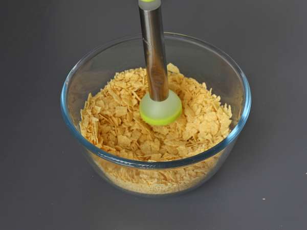 Schokoladenpringles in Sandrosen - Zubereitung Schritt 1