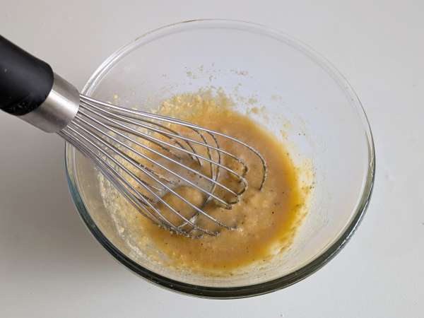 Zucchini-Carbonara: das leicht zu machende vegetarische Rezept - Zubereitung Schritt 6