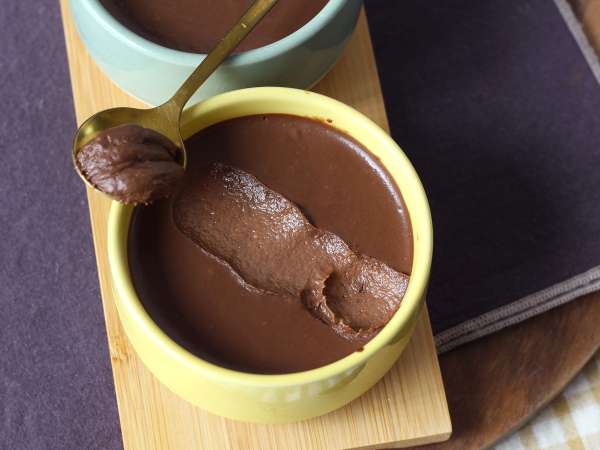 Bananen-Schokoladen-Dessertcreme mit nur 3 Zutaten! - Zubereitung Schritt 5