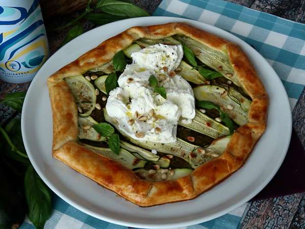 Pesto-Zucchini-Tarte: Das einfache Rezept, das nach Sommer duftet! - Zubereitung Schritt 8