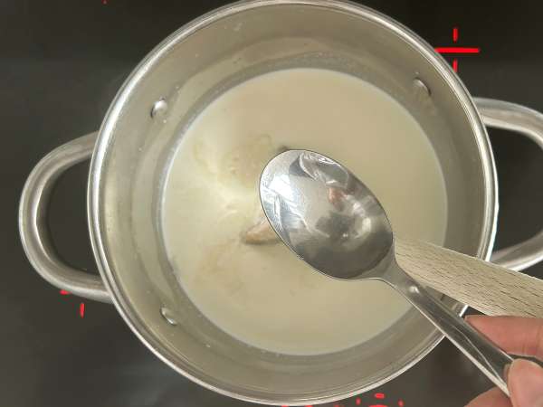 Hüttenkäse selber machen : einfach mit 2 Zutaten - Zubereitung Schritt 3