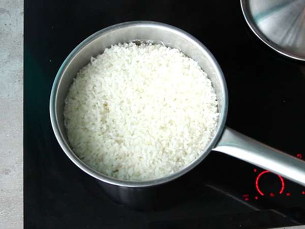 Yaki Onigiri mit Käse : knusprige japanische Reisbällchen - Zubereitung Schritt 2