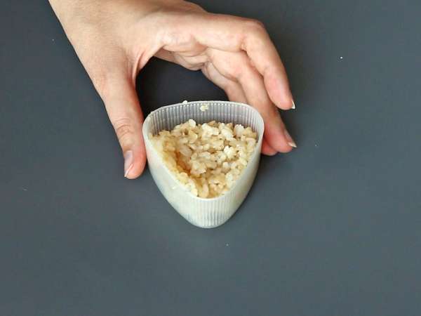 Yaki Onigiri mit Käse : knusprige japanische Reisbällchen - Zubereitung Schritt 5
