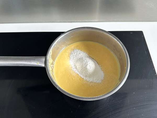 Curau de Milho : brasilianischer Maispudding mit Zimt - Zubereitung Schritt 3