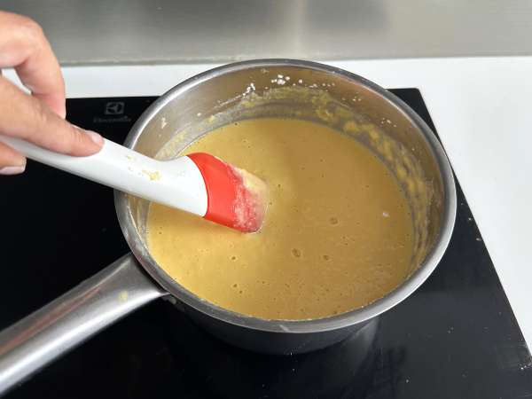 Curau de Milho : brasilianischer Maispudding mit Zimt - Zubereitung Schritt 4