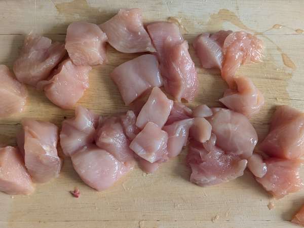 Hähnchen-Patties aus dem Airfryer : saftig und einfach - Zubereitung Schritt 1