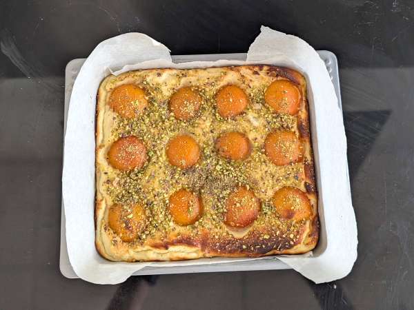 Zart schmelzender Aprikosen-Käsekuchen - Zubereitung Schritt 7