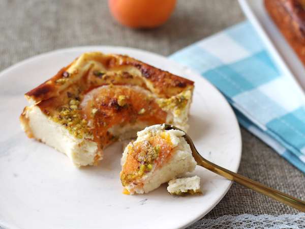 Zart schmelzender Aprikosen-Käsekuchen - Zubereitung Schritt 8
