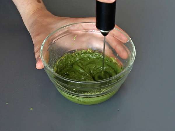 Marmorkuchen mit Matcha-Tee - Zubereitung Schritt 1