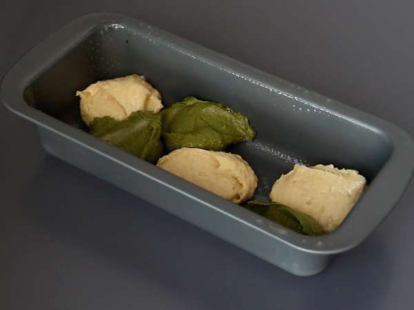 Marmorkuchen mit Matcha-Tee - Zubereitung Schritt 7