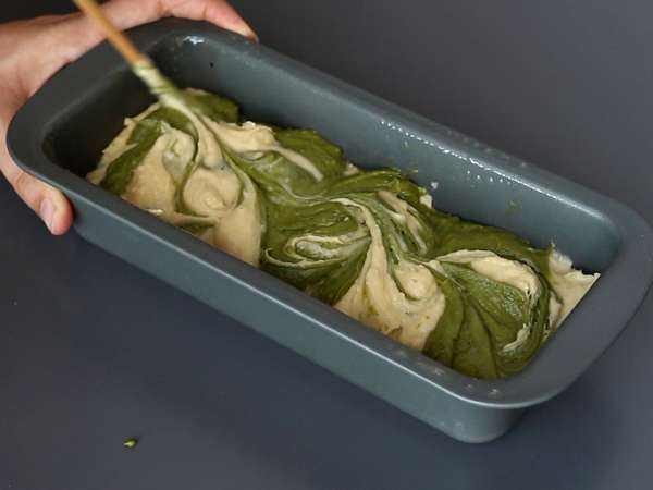 Marmorkuchen mit Matcha-Tee - Zubereitung Schritt 9