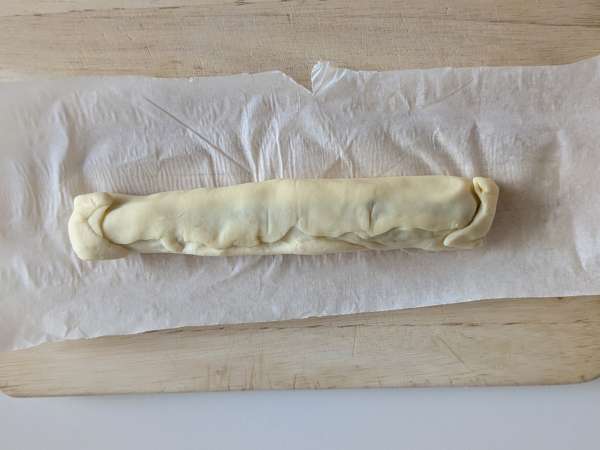 Wurst-Käse-Häppchen aus der Heißluftfritteuse - Zubereitung Schritt 5